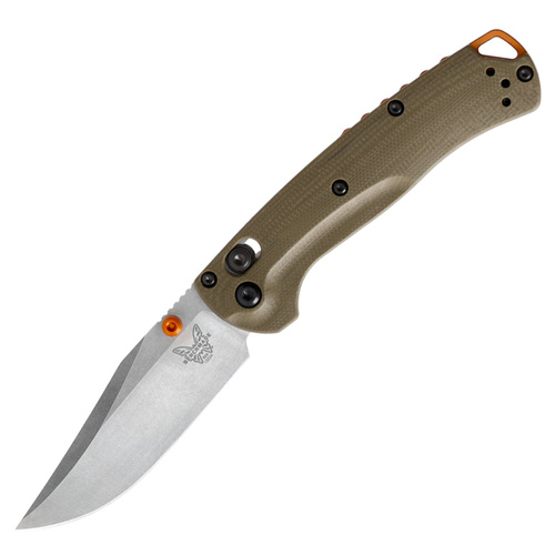 Benchmade - Nóż składany 15534 Mini Taggedout - CPM-S45VN - Zielony - 15534 - Noże składane