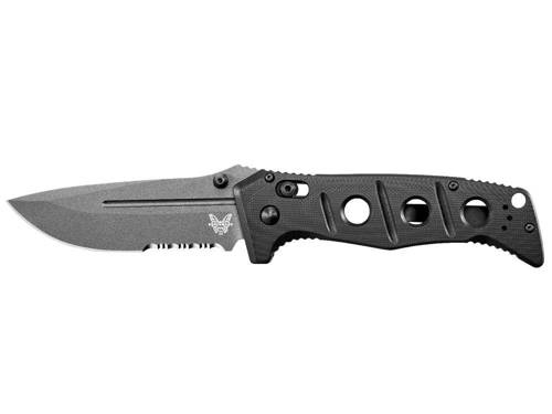 Benchmade - Nóż składany Adamas - CPM CruWear - Czarny - 275SGY-1 - Noże składane