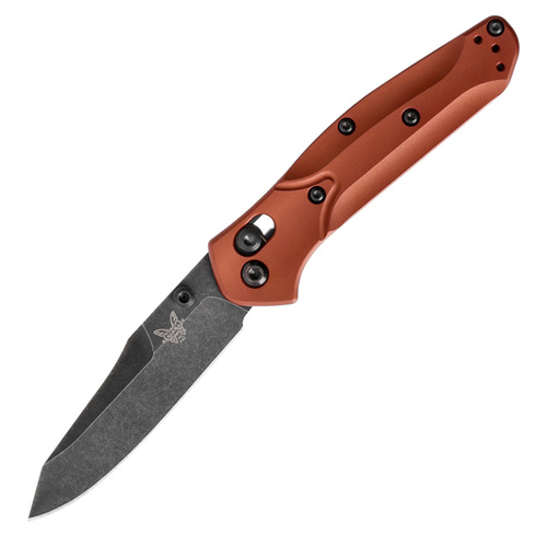 Benchmade - Nóż składany EDC Mini Osborne - Axis Lock - CPM MagnaCut - Miedziany - 945BK-03 - Noże składane