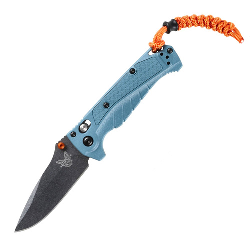 Benchmade - Nóż składany Mini Adira - CPM MagnaCut - Błękitny - 18065 - Noże składane