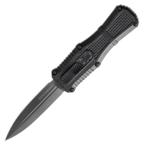 Benchmade - Nóż składany OTF 3375GY Mini Claymore - CPM-D2 - Czarny - 3375GY - Noże składane