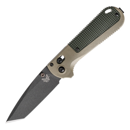 Benchmade - Nóż składany Redoubt - CPM-D2 - Grivory - Forest Green - Plain - 431BK-1 - Noże składane