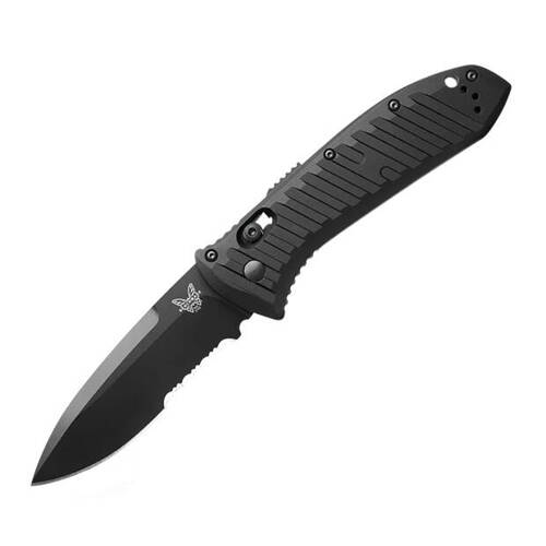 Benchmade - Nóż taktyczny Auto Presidio II - Automatyczny - Czarny - 5700SBK - Noże składane