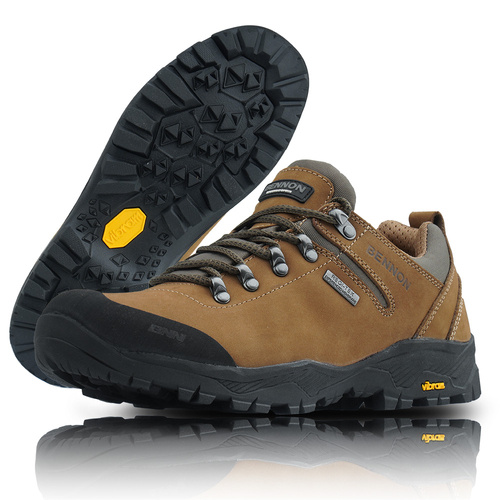 Bennon - Buty trekkingowe Terenno - Niskie - Brązowe - Z90105 - Buty trekkingowe