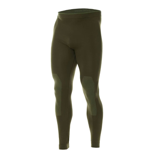 Brubeck - Legginsy termoaktywne Ranger Protect - Khaki - LE12420 - Bielizna termoaktywna