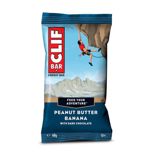 Clif Bar - Baton energetyczny - 268 kcal - Ciemna czekolada z masłem orzechowym i bananem - CB05 - Racje żywnościowe