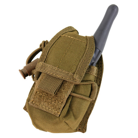 Condor - Kieszeń na radio HH Radio Pouch - Coyote Brown - MA56-498 - Kieszenie na radio