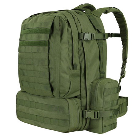 Condor - Plecak wojskowy 3-Day Assault Pack - 50 L - Zielony OD - 125-001 - Trzydniowe (41-60 l)