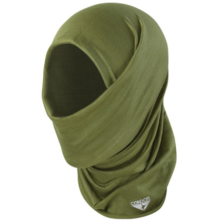 Condor - Szalokominiarka / Bandana Multi-Wrap - Zielony OD - 212-001 - Bandany, chusty, arafatki