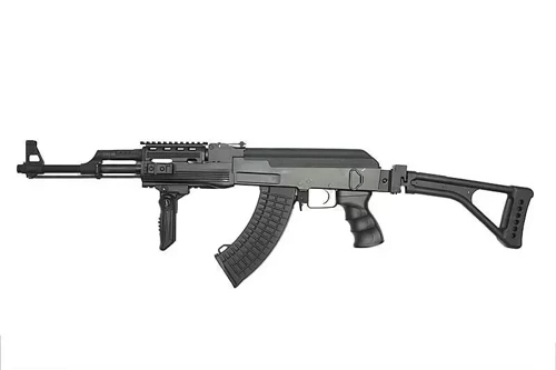 Cyma - Replika ASG karabinka CM028U Tactical - Czarna - CYM-01-000126 - Karabiny ASG elektryczne