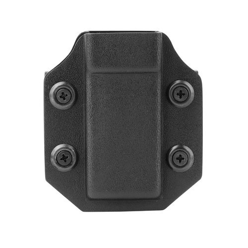 DOUBLETAP GEAR - Ładownica zewnętrzna Narrow Kydex OWB na magazynek P-07/09/10, M&P9, SFP9, P320 - Czarna - Kabury na pas