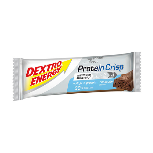 Dextro Energy - Baton proteinowy Protein Crisp - Czekoladowy - 50 g - DE71 - Racje żywnościowe