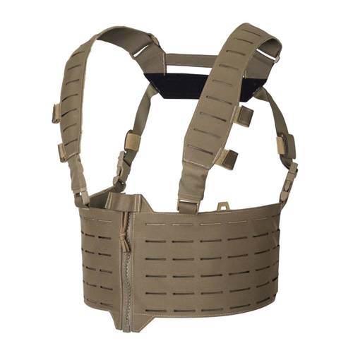 Direct Action - Kamizelka Chest Rig WARWICK Zip Front® - Adaptive Green - Cordura 500D - CR-WRWZ-CD5-AGR - Kamizelki Chest Rig