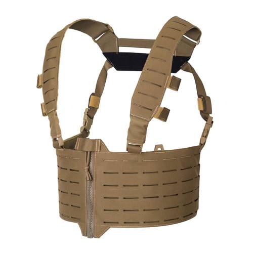 Direct Action - Kamizelka Chest Rig WARWICK Zip Front® - Coyote Brown - Cordura 500D - CR-WRWZ-CD5-CBR - Kamizelki Chest Rig