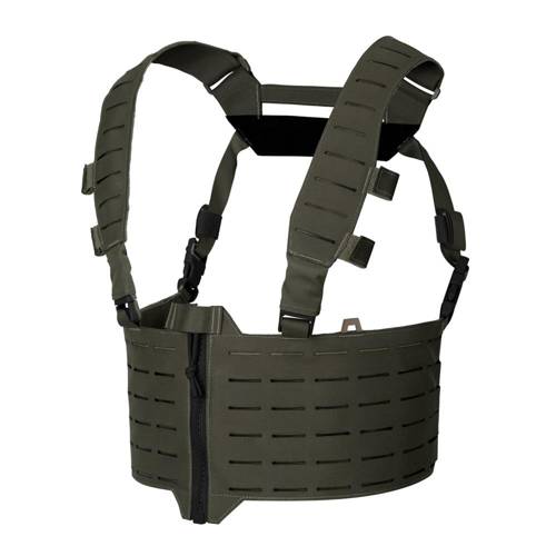 Direct Action - Kamizelka Chest Rig WARWICK Zip Front® - Ranger Green - Cordura 500D - CR-WRWZ-CD5-RGR - Kamizelki Chest Rig