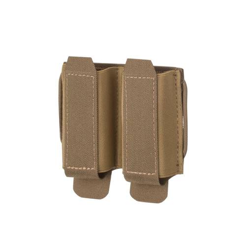 Direct Action - Ładownica podwójna na magazynki pistoletowe Slick Pistol Mag Pouch - Coyote Brown - PO-PTSL-CD5-CBR - Ładownice na magazynki i amunicję