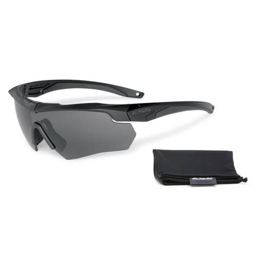 ESS - Okulary balistyczne Crossbow One Smoke Gray - Przyciemniane - 740-0614 - Okulary przeciwsłoneczne