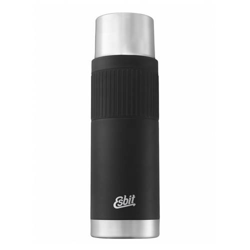 Esbit - Termos Sculptor Vacuum Flask - 1L - Czarny - VF1000SC-SL-BK - Kubki termiczne i termosy