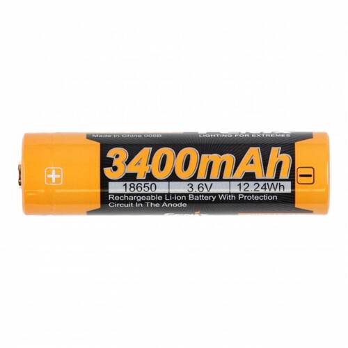 Fenix - Akumulator Li-ion 18650 3400mAh 3,6V - ARB-L18-3400 - Akumulatory, baterie