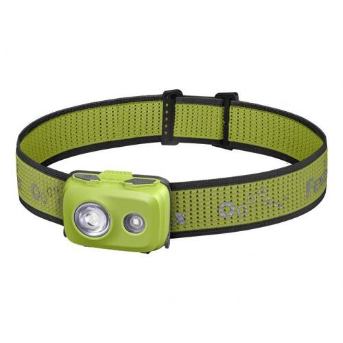 Fenix - Latarka czołowa LED HL16 - 450 lm - Jasnozielona - HL16 green - Latarki LED