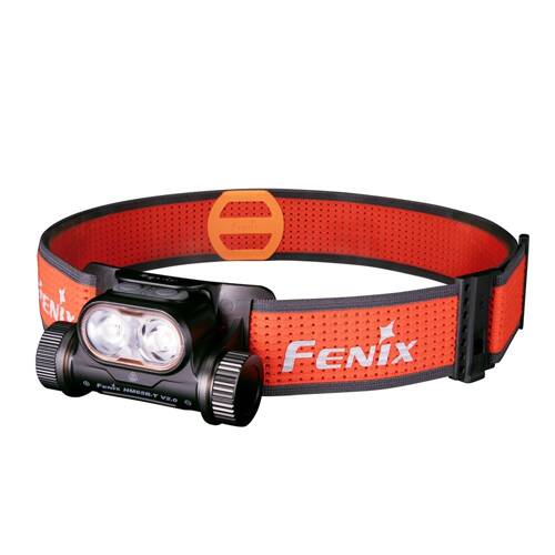 Fenix - Latarka czołowa LED HM65R-T V2.0 - 1600 lm - Czarna/Czerwona - HM65R-T V2.0 - Latarki czołowe