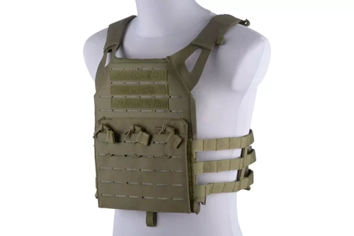 GFC Tactical - Kamizelka taktyczna Jump Laser-Cut - Oliwkowa - GFT-18-018410 - Kamizelki Plate Carrier