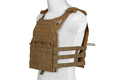 GFC Tactical - Kamizelka taktyczna Jump - Nylon - Tan - GFT-18-007454 - Kamizelki Plate Carrier