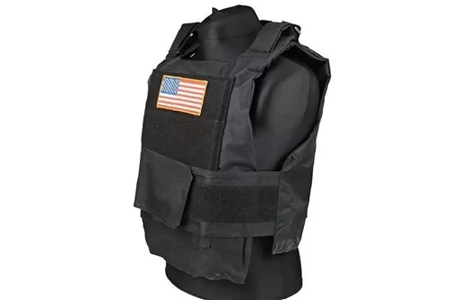 GFC Tactical - Kamizelka taktyczna Personal Body Armor - Czarna - GFT-18-000367 - Kamizelki Plate Carrier