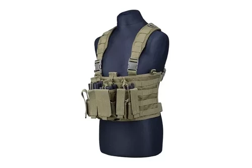 GFC Tactical - Kamizelka taktyczna Scout Chest Rig - Oliwkowa - GFT-18-009835 - Kamizelki Chest Rig