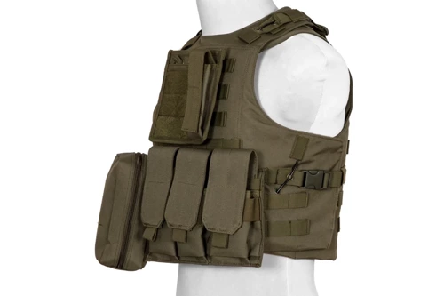 GFC Tactical - Kamizelka taktyczna typu FSBE - Oliwkowa - GFT-18-001010 - Kamizelki Plate Carrier