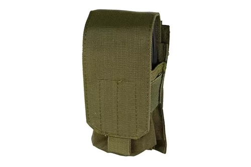 GFC Tactical - Ładownica na 2 magazynki M4/M16 - Nylon - Oliwkowy - GFT-19-007425 - Ładownice na magazynki i amunicję