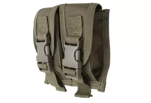 GFC Tactical - Podwójna ładownica na granaty - Oliwkowa - GFT-19-003570 - Ładownice na granaty