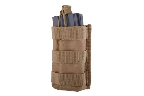 GFC Tactical - Pojedyncza ładownica typu shingle - Nylon - Tan - GFT-19-001036 - Ładownice na magazynki i amunicję