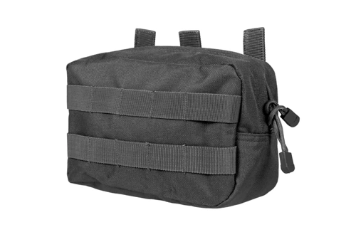 GFC Tactical - Pozioma średnia ładownica Cargo Pouch - Czarna - GFT-19-019550 - Kieszenie Cargo Pouch