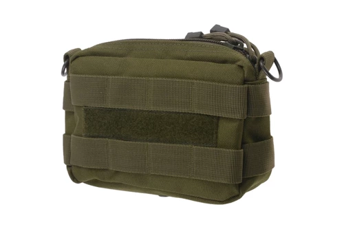 GFC Tactical - Pozioma uniwersalna ładownica Cargo Pouch - Nylonowa - MOLLE - Oliwkowa - GFT-19-023984 - Kieszenie Cargo Pouch