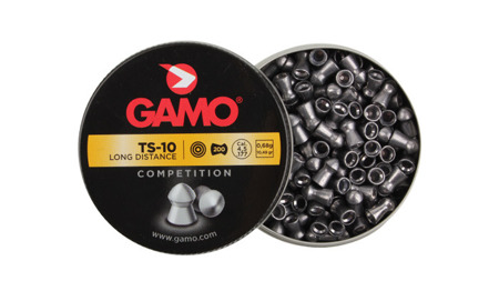 Gamo - Śrut do wiatrówki TS-10 - 200 szt. - 4,5 mm - 6321748 - Śrut Diabolo do wiatrówek