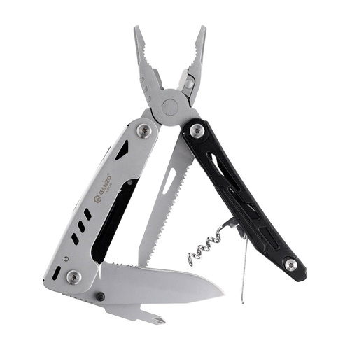 Ganzo - Multitool z zestawem bitów - 18 narzędzi - G304 - Multitool