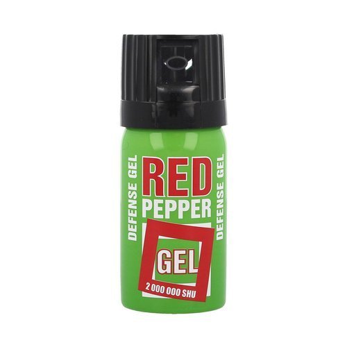 Gaz pieprzowy Defence Red Pepper - Żel - Stożek - 40 ml - 10040-C - Gaz pieprzowy żel