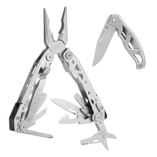 Gerber - Zestaw Multitool Suspension NXT + nóż składany Mini Paraframe GT 4L - 1052474 - Noże składane