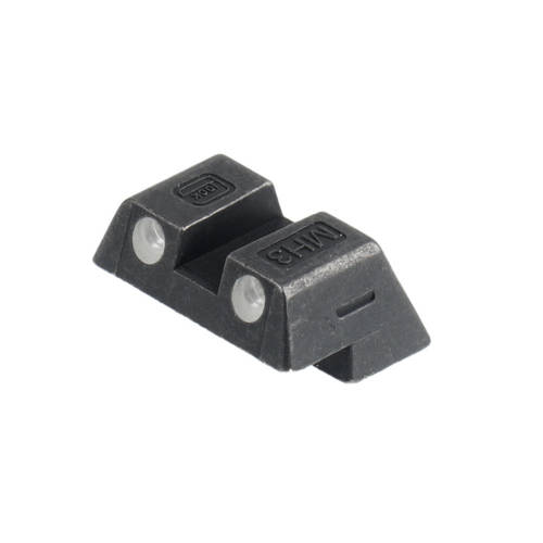 Glock - Szczerbinka trytowa stalowa GNS do pistoletu Glock 42 / 43 Slim - Wysokość 6,5 mm - 33582 - Celowniki mechaniczne