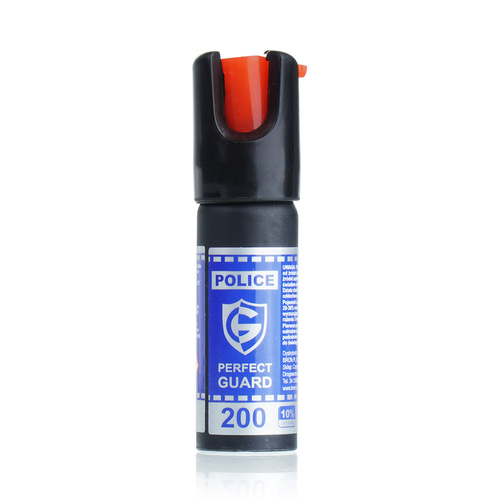 Guard - Gaz pieprzowy w żelu Police Perfect Guard 200 - 10% OC - Strumień - 15 ml - PG.200 - Gazy pieprzowe policyjne