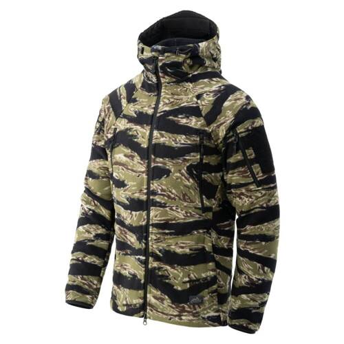 Helikon - Bluza polarowa Patriot Mk 2 - Hybrid Fleece - Tiger Stripe - BL-PJ2-FH-62 - Polary Helikon Patriot