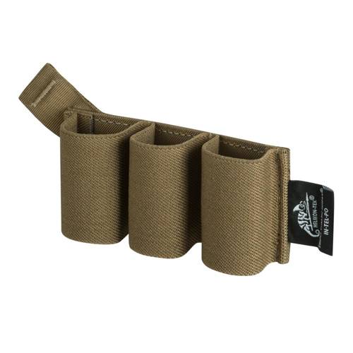 Helikon - Elastyczny insert na trzy magazynki pistoletowe Triple Elastic Insert® - Coyote - IN-TEL-PO-11 - Akcesoria, montaże