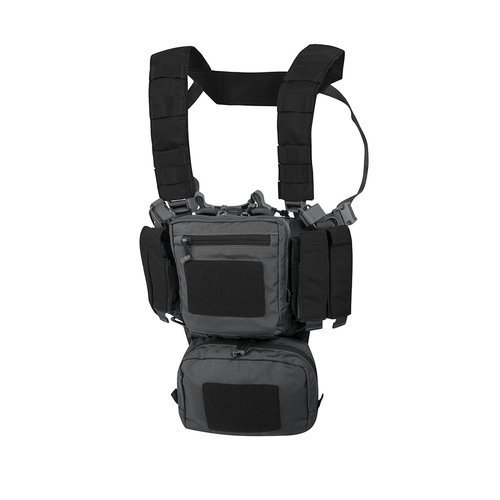 Helikon - Kamizelka Training Mini Rig® - Shadow Grey / Czarny - KK-TMR-CD-3501A - Kamizelki Chest Rig