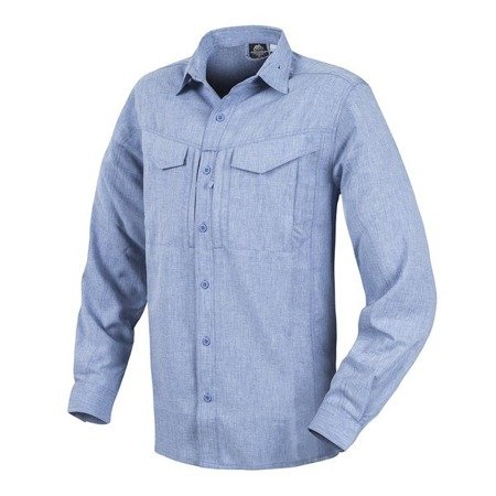 Helikon - Koszula Defender Mk2 Gentleman Shirt® - Melange Light Blue - KO-DGM-PO-6520Z - Promocja 10% 