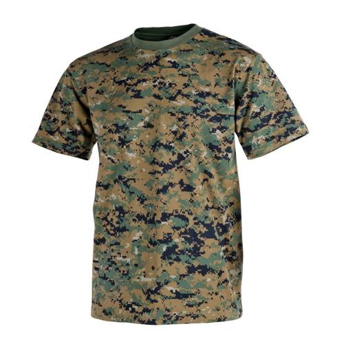 Helikon - Koszulka T-shirt Classic Army - Digital Woodland - TS-TSH-CO-07 - Koszulki t-shirt