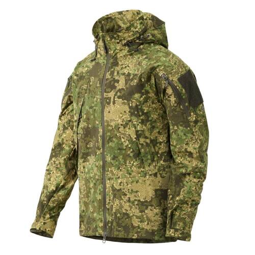 Helikon - Kurtka softshell Trooper MK2 - StormStretch - Pencott Wildwood - KU-TRM-NL-45 - Kurtki wojskowe