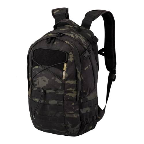 Helikon - Plecak EDC® - 21 L - Nylon Polyester Blend - MultiCam Black - PL-EDC-CD-0C - EDC, jednodniowe (do 25 l)