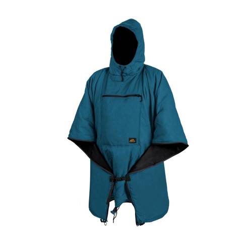 Helikon - Poncho ocieplane Swagman Roll® - Climashield® Apex™ - Aqua Blue - PO-SMR-NL-1H - Kurtki wojskowe