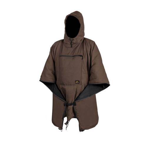 Helikon - Poncho ocieplane Swagman Roll® - Climashield® Apex™ - Earth Brown - PO-SMR-NL-0A - Kurtki wojskowe